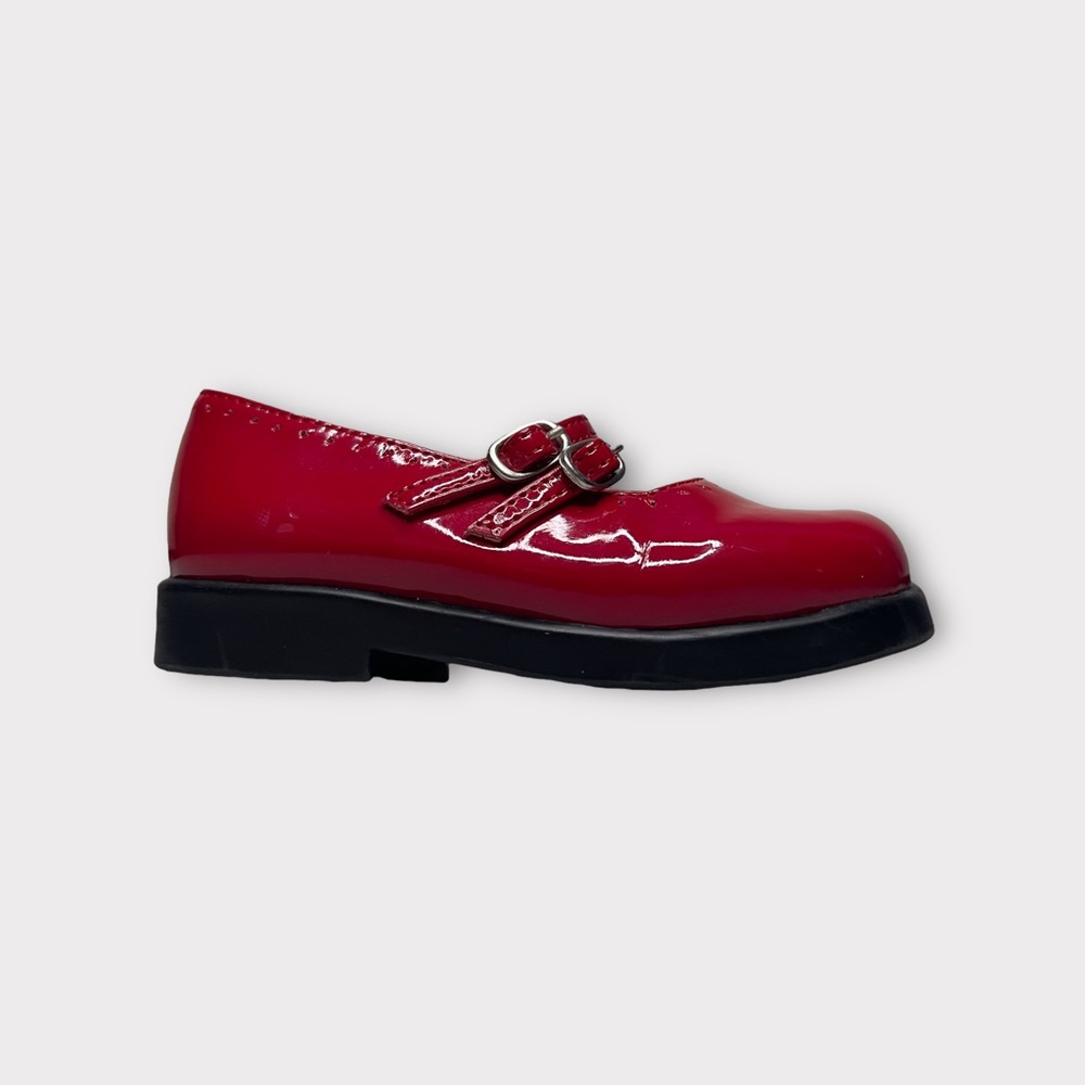 Gymboree Vintage Red Mary Jane Dress Shoes - Picture 2 of 6